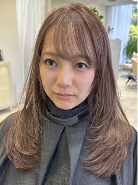 スティロ(stylo) ハイライトカラーグレージュベージュケアブリーチダブルカラー