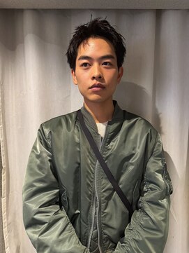 メンズ刈り上げなしショート