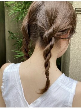 ノーカ 代官山(nohka) ロープ編みアレンジ