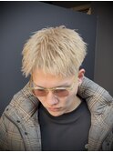 ホワイトベージュフェザーアップ