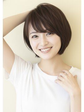レウナ 外苑前(Reuna) 30代40代大人ボブ　大人ショートボブ　ひし形ボブ