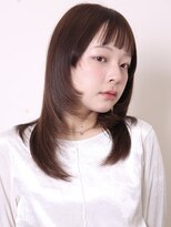 ヨファ ヘアー 芦屋店(YOFA hair)&nbsp;似合わせカット大人ガーリーミディアムレイヤーカット0202