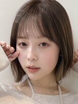 ミンクスリッカ 表参道(MINX RICCa)&nbsp;小顔見えシースルーバング×柔らかミニボブ