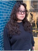 ＜sayaca＞ウェーブヘア スパイラルパーマ　ロングパーマ