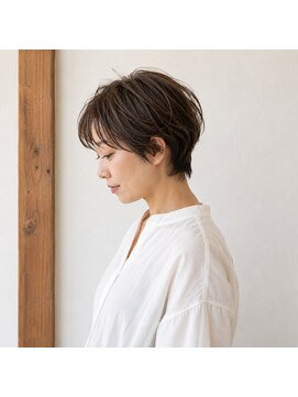 スープレックス ヘアーデザイン(SOUPREX HAIR DESIGN) 美フォルム大人ショート 20代 30代 40代 50代 60代 ミセス