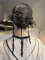 ロウROW)&nbsp;ツイン カチモリ シニヨン ヘアセット ヘアアレンジ