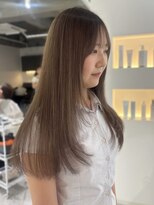 シエル 一社(cher) 透明感たっぷり◎ミルクティーグレージュ×レイヤー