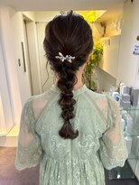 アンジェロ(ANGELO)&nbsp;結婚式/ヘアセット/編みおろし