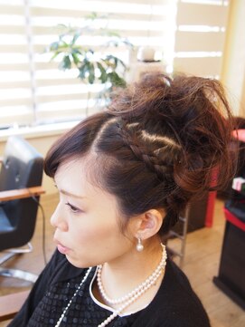 ヘアサロン ハリコット(Hair Salon Haricot) ふわっと編み込み