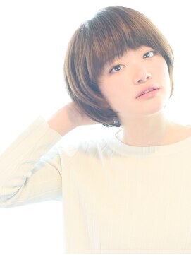 ヘアーサロン ラフリジー(Loufreasy) 胸キュン♪【イルミナカラー】× 小顔ショート