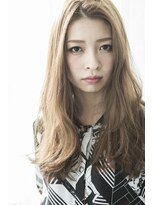 ミエルヘアーエスト 新宿店(mielhair est)&nbsp;外国人風3Dハイライト×グレージュカラー