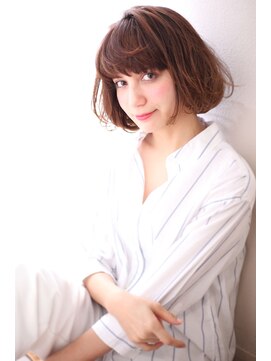 マリアバイアフロート(Maria by AFLOAT) 【Mariabyafloat】30.40.50代ワンサイドタンバルモリ小顔ボブ