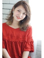 アドラーブル 万代店 (adorable)&nbsp;大人可愛い◎透明感耳掛けかきあげバング