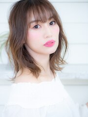 ボサ髪こなれヘアスタイル