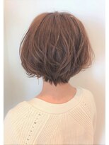 ビーハイブ 一番町店 アヴェダ(BEHIVE)&nbsp;【BEHIVE一番町店高橋しおり】大人かわいい前下がりショートボブ