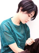 ドロップ(drop) ダークプラムハンサムショート〔drop 表参道　青山〕