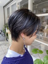 ヘアーモード ケーティー 京橋店(Hair Mode KT) ハイライト×ブルー