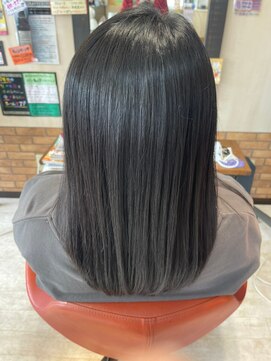 ヘアスタジオブービー ストレートロング