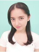 自毛風カラー×ロング[池袋縮毛矯正/髪質改善/インナーカラー]
