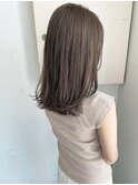 ブリーチなし☆透明感カラー☆まろやかミントベージュ☆