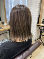 リソ 銀座(RISO)&nbsp;【20代・30代】切りっぱなしミディアムボブ【RISO銀座】