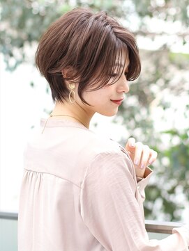 グランド(GRAND) ショートボブ髪型20代30代40代50代前髪あり前髪無し面長丸顔