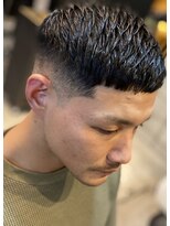 フランクスバーバーリザーブ 人形町店(FRANK’S BARBER RESERVE)&nbsp;ミドルスキンフェードカットクロップk