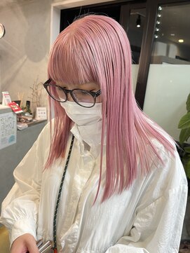 スリーバイベルベット(THREE...by velvet) パステルピンク