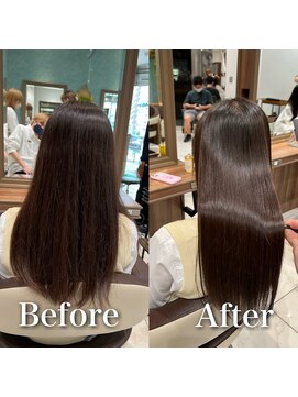 アッシュ 茗荷谷店(Ash) 【谷口限定】髪質改善縮毛矯正+カット+美髪トリートメント