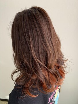 ヘア ル シェーヌ(hair le chene) Orange×beige
