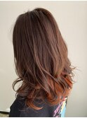 Orange×beige