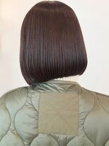 ボンド 三軒茶屋(Bond)&nbsp;縮毛矯正ボブ×ショコラアッシュ[三軒茶屋]