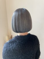 レリコ ニド(Relico-nid)&nbsp;【透明感カラー】ハイトーングレージュボブ