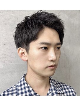 ロンド アンブル 四条烏丸(Lond ambre) 【Lond ambre】萱原大幹/メンズ/ショート/束感/波巻きN