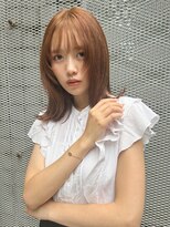 ムード タテマチ(mood tatemachi)&nbsp;大人可愛い◎韓国風くびれ外ハネレイヤー