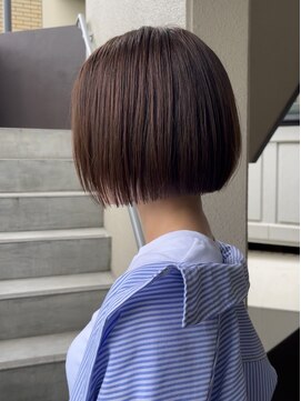 ロエ 平尾山荘(loe) 【次世代縮毛矯正】×大人ボブ