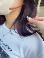 デバイス 東川口(DEVICE)&nbsp;色落ちが綺麗なピンクパープル　ブリーチ２回