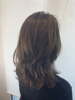 フォルムヘアデザイン(FORME hair design) 《FORME hair design代表　澤田》ゆるふわミディ