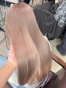 ロイス 神宮前(ROIS) 透明感ベージュカラー/ダブルカラー/ケアブリーチ[表参道駅]