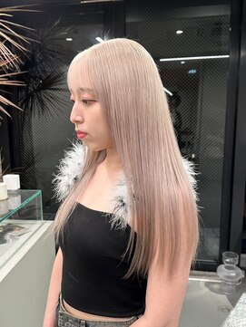 ソル 栄矢場町(SOL) 切りっぱなしボブ/美髪/ピンクブラウン[栄駅/矢場町駅]