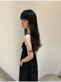 【MAO】艶髪ロング/ワイドバング/切りっぱなし