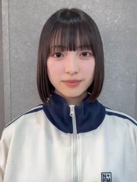 ロンド 表参道店(Lond) ◇ボブ 縮毛矯正 顔周りカット 表参道 髪質改善