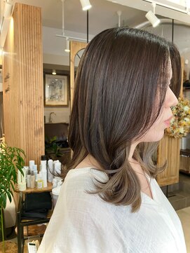 ニジヘアー(Nizi hair) インナーカラーベージュ