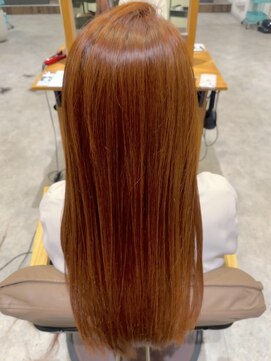 ビスポーク(BESPOKE) 髪質改善ワンカラーオレンジ