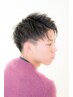 メンズカット＋まゆカット＋高濃度炭酸泉