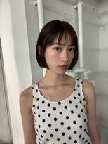 レコ 渋谷(LECO) 透明感ブラウンボブ