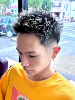 ブリランチン イワタ(Brilliantine Iwata) 毛先ブリーチ