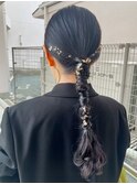ダウンスタイル　綺麗めアレンジ