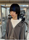 メンズウルフカットジェンダーレスショートウルフマッシュウルフ