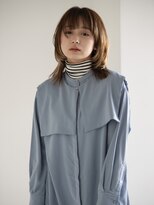 エアー 青山(AIR) ミディアムウルフ/アッシュベージュ/トリートメント/髪質改善